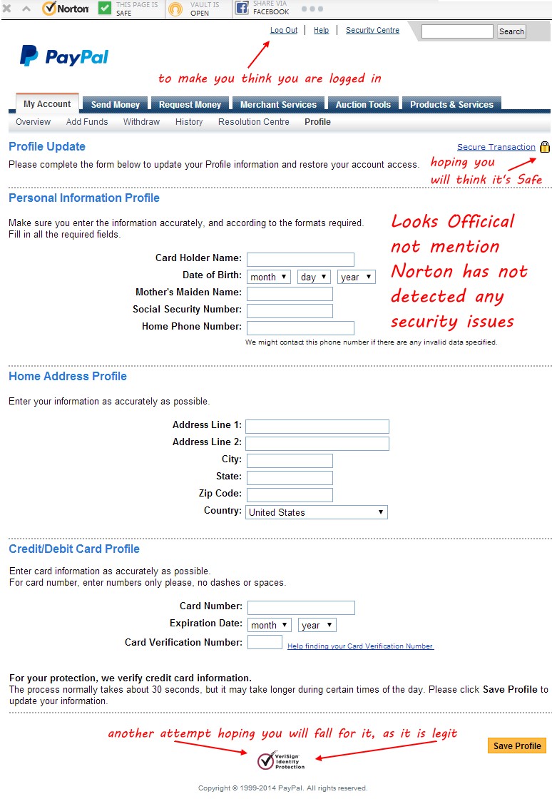 Phishing Scam 2 Yahoo Mail Phishing Fraudulent
