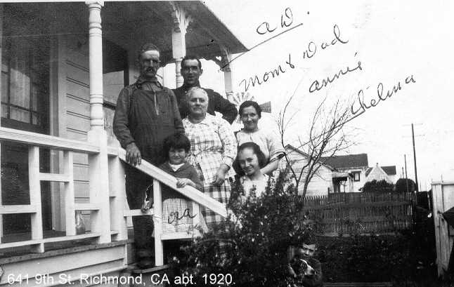 Antone, Maria, Anthony, Thelma, Ora 1920