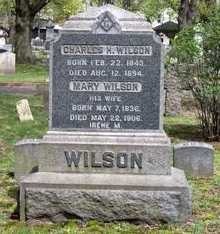 Wilson Headstone front