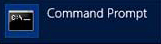 Windows 8 - cmd in search list